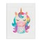 Stupell Industries Unicorn Nursery Fantasy Animal Canvas, design by LSR Design Studio